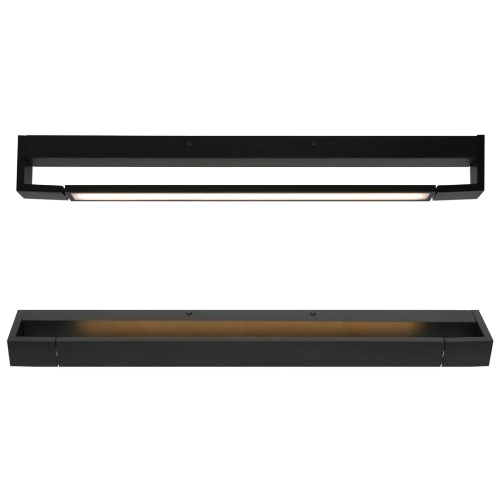 Φωτιστικό Led Fino 12W 3000K Black Mat (Sandy) IP44 60CM