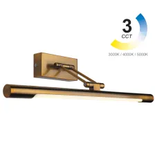 Φωτιστικό Led Canvas 3CCT 8W 3000/4000/5000K AB MAT (49.5x18.5x5.5cm)180-260VAC IP20