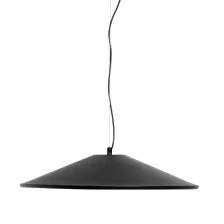 Κρεμαστό Φωτιστικό Ramen Φ600mm Led Triac Dim 25W 3CCT 2700-3000-4000K Μάυρο(Sandy) 1.5m 5years 230V