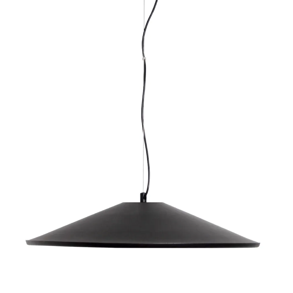 Κρεμαστό Φωτιστικό Ramen Φ600mm Led Triac Dim 25W 3CCT 2700-3000-4000K Μάυρο(Sandy) 1.5m 5years 230V