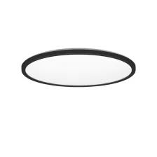 Φωτιστικό Οροφής Peru Led 18W IP54 3CCT 3000-4000-6000 Μαύρο d30xh2.8cm 3Έτη Εγγύηση 180-264Volt,TUV
