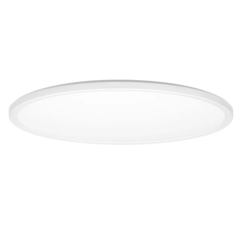 Φωτιστικό Οροφής Peru Led 24W IP54 3CCT 3000-4000-6000 Λευκό d42xh2.8cm 3Έτη Εγγύηση 180-264Volt,TUV