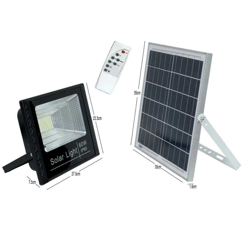 Ηλιακός προβολέας Led Brand 60W 3000K@@