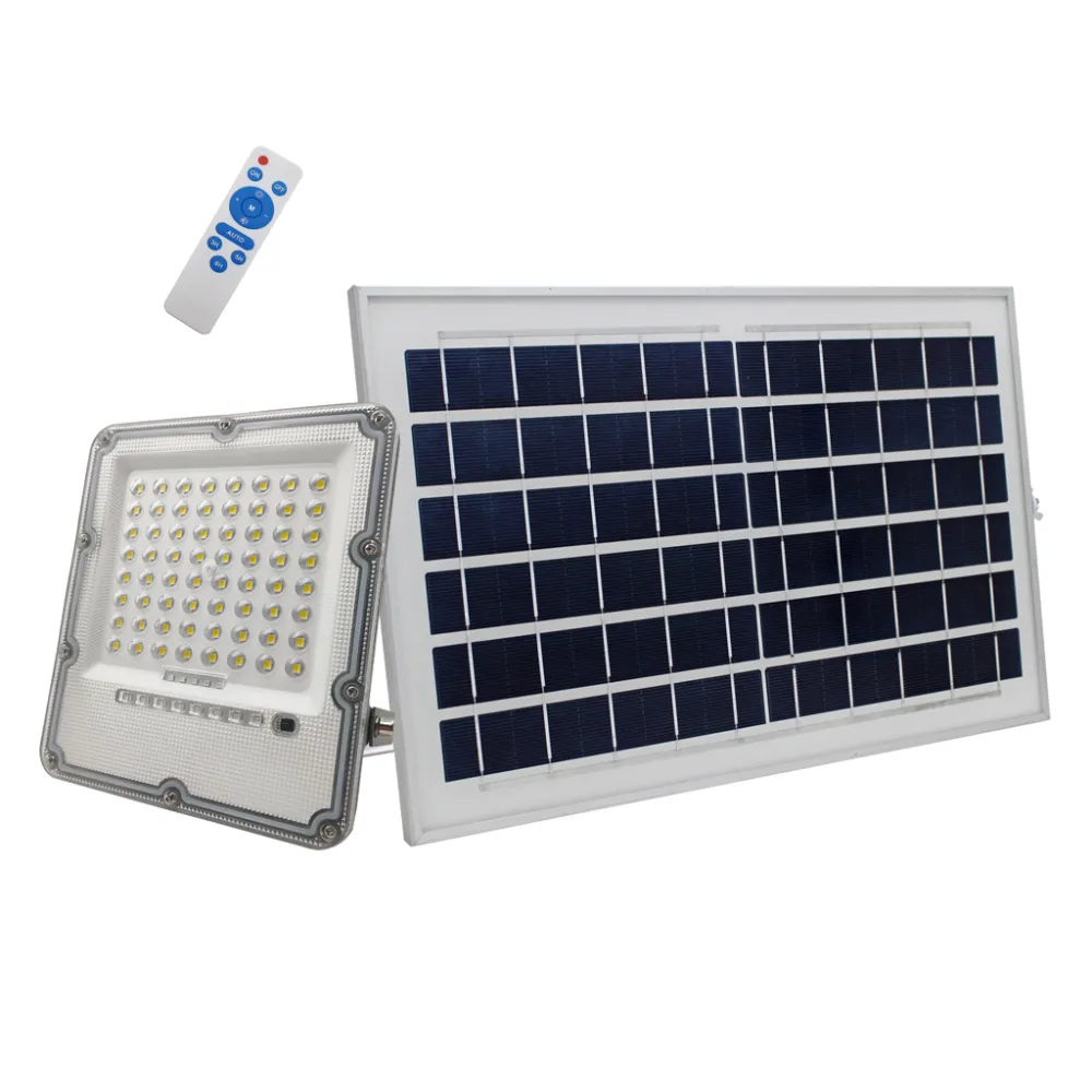 Ηλιακός προβολέας Ανθρακί Led Band 30W 3000K 5m Καλώδιο 8W Panel 6Ah Μπαταρία 1170lm h21.7d18d4.2cm