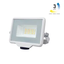 Προβολέας  Band  Led 10W 3CCT 3000-4000-6000K IP65 Λευκός 230V h7w9.2d3.1cm