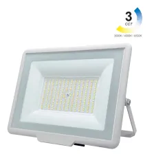 Προβολέας  Band  Led 100W 3CCT 3000-4000-6000K IP65 Λευκός 230V h21.7w27.2d3.2cm