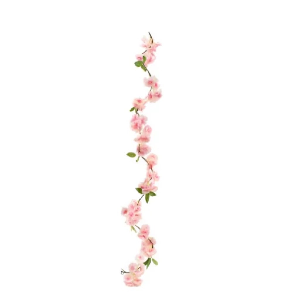 Διακοσμητική Kρεμαστή Τεχνητή Γιρλάντα Λουλουδιών
