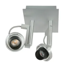 Φωτιστικό Οροφής Nickel Mat 2x50W XD-632-2