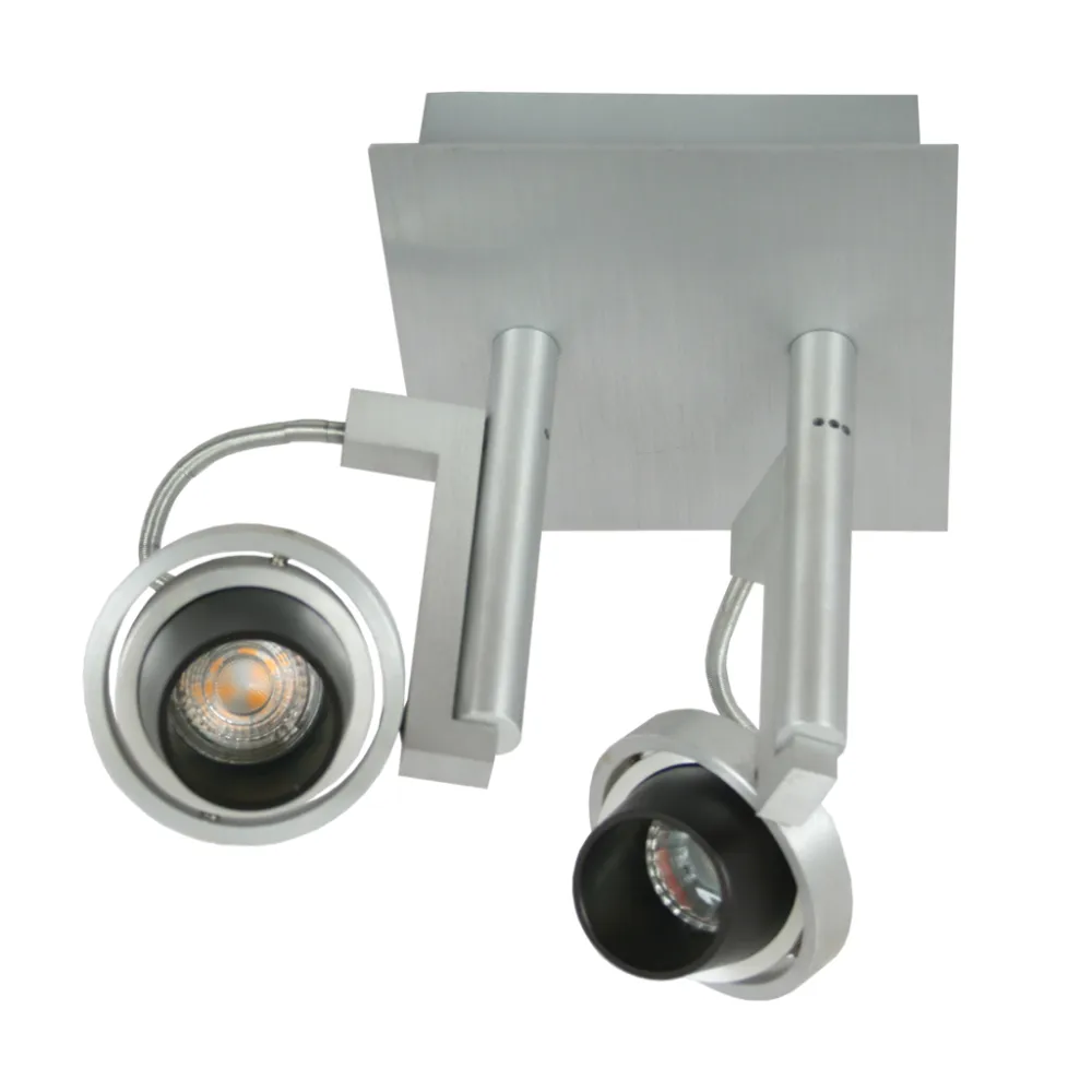 Φωτιστικό Οροφής Nickel Mat 2x50W XD-632-2