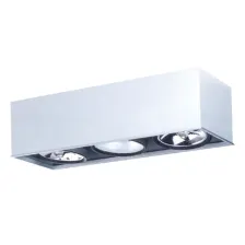 Σποτ Οροφής Ασημί 3x50W G53 SEDE 6205