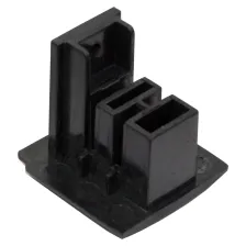 Τάπα Τερματική Μαύρη 3Φ Ράγα