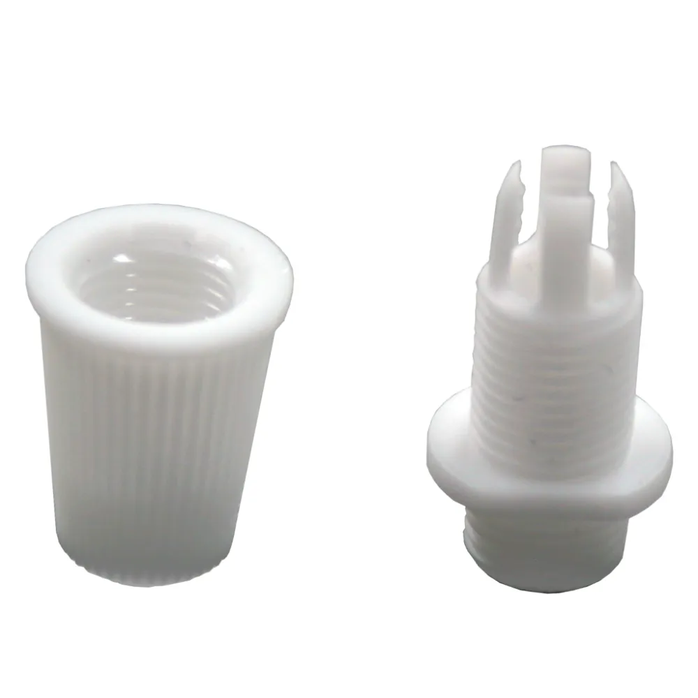 Πλαστικό Εξάρτημα Ροζέτας Οροφής Μ10 Λευκό