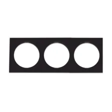 Πλαίσιο τριπλό Combi Μαύρο 5523