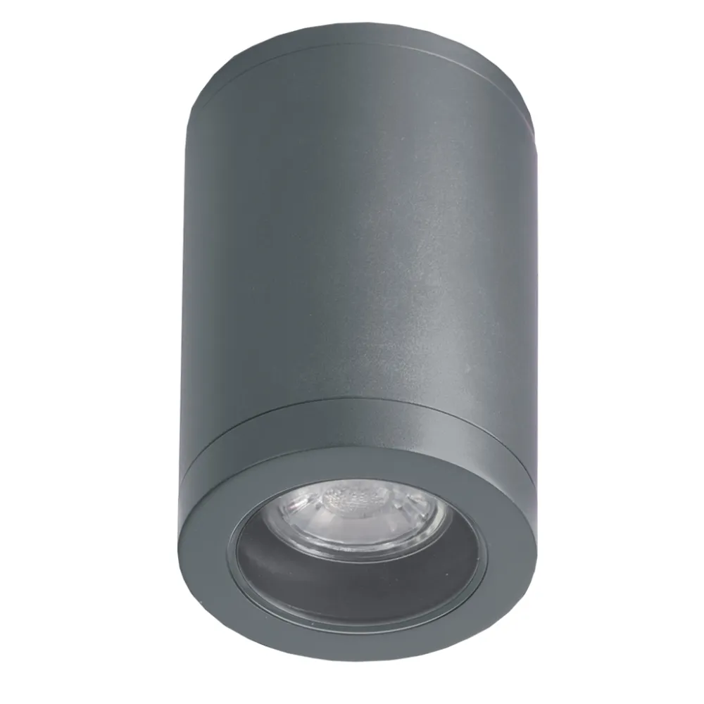 Φωτιστικό Οροφής Paolo Ανθρακί GU10 7W IP54