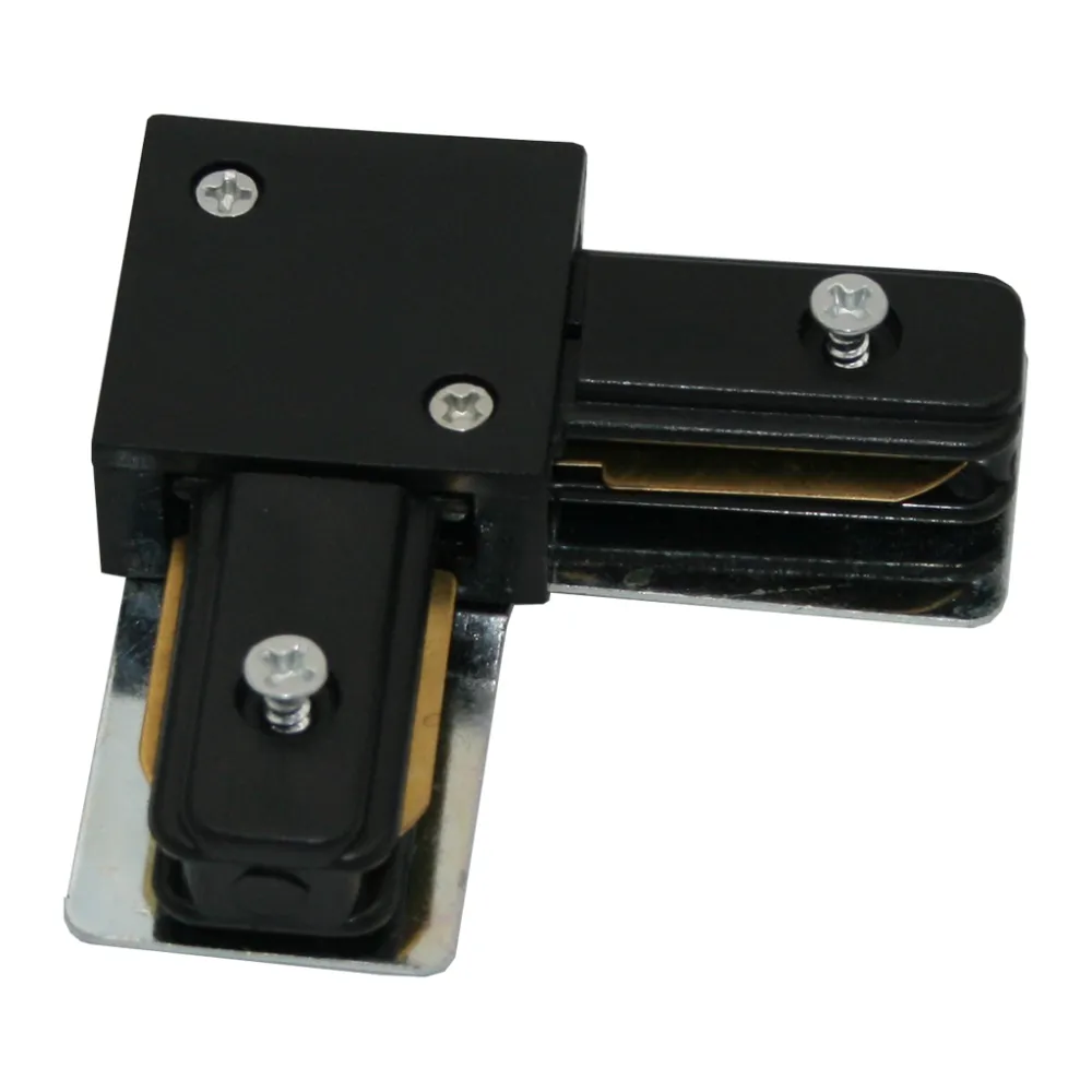 Σύνδεσμος Γωνία 90o 2 Καλωδίων Μαύρος