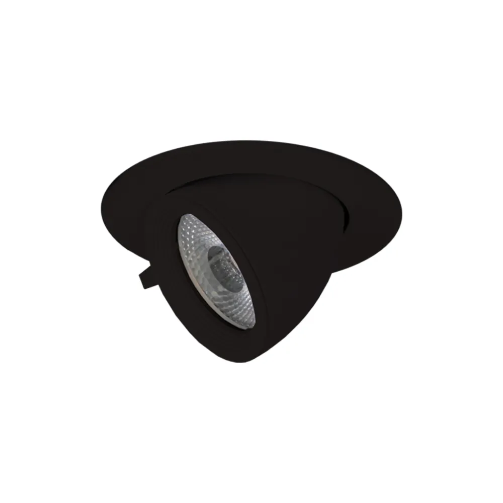Χωνευτό σποτ Cosmos 20-25W 4000K 36o Μαύρο@