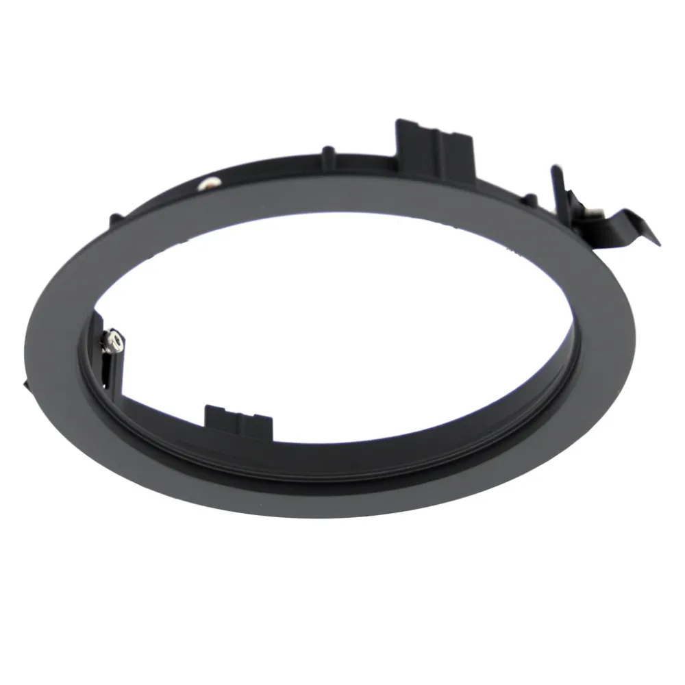 Πλαίσιο μονό στρογγυλό Μαύρο 1733 Radar@