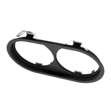 Πλαίσιο διπλό στρογγυλό Μαύρο 1733 Radar@