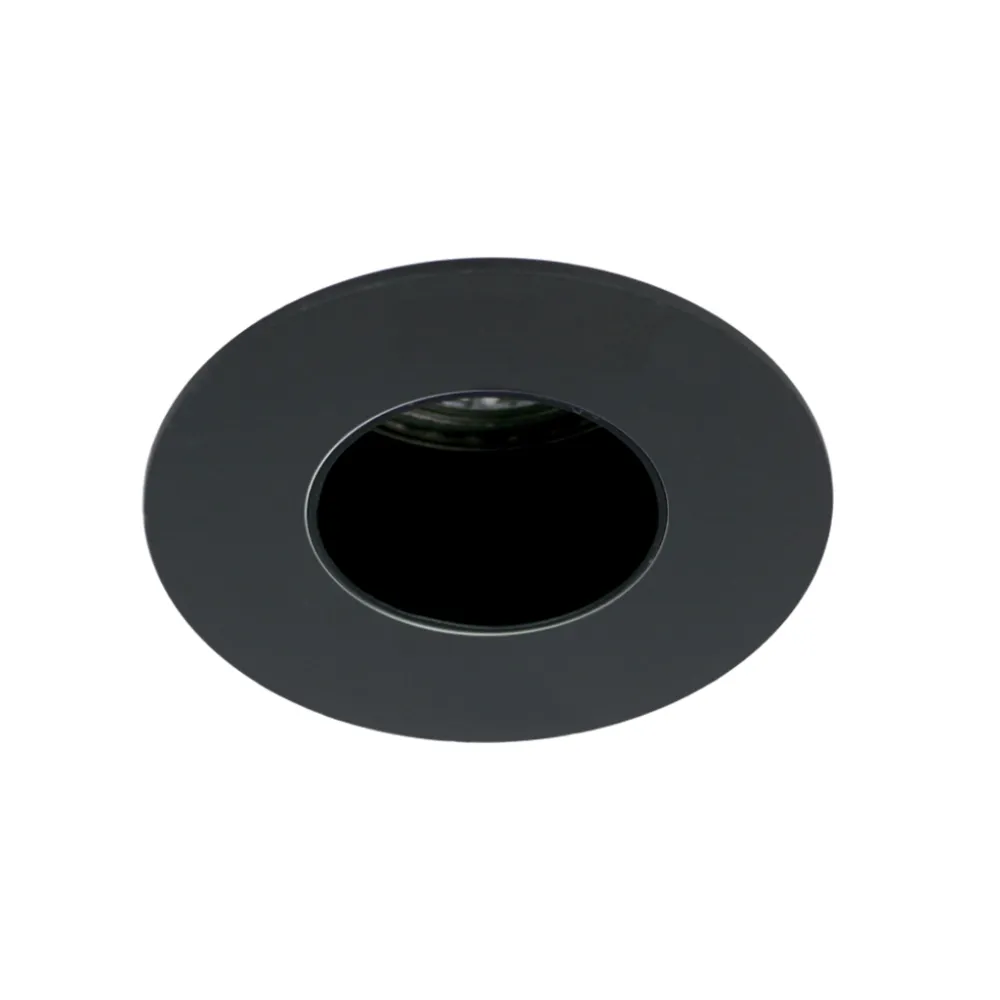 Χωνευτό Φωτιστικό Comfort Μάυρο GU10