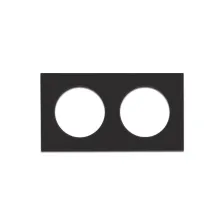 Πλαίσιο διπλό Comfort Μαύρο