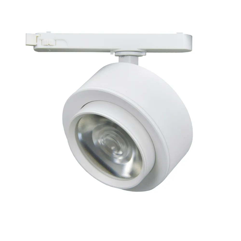 Φωτιστικό Loren Led 8-30W 3000K Λευκό Προσαρμοζόμενη Δέσμη 15-45° CRI90 3Φασικό 5Έτη Εγγύηση