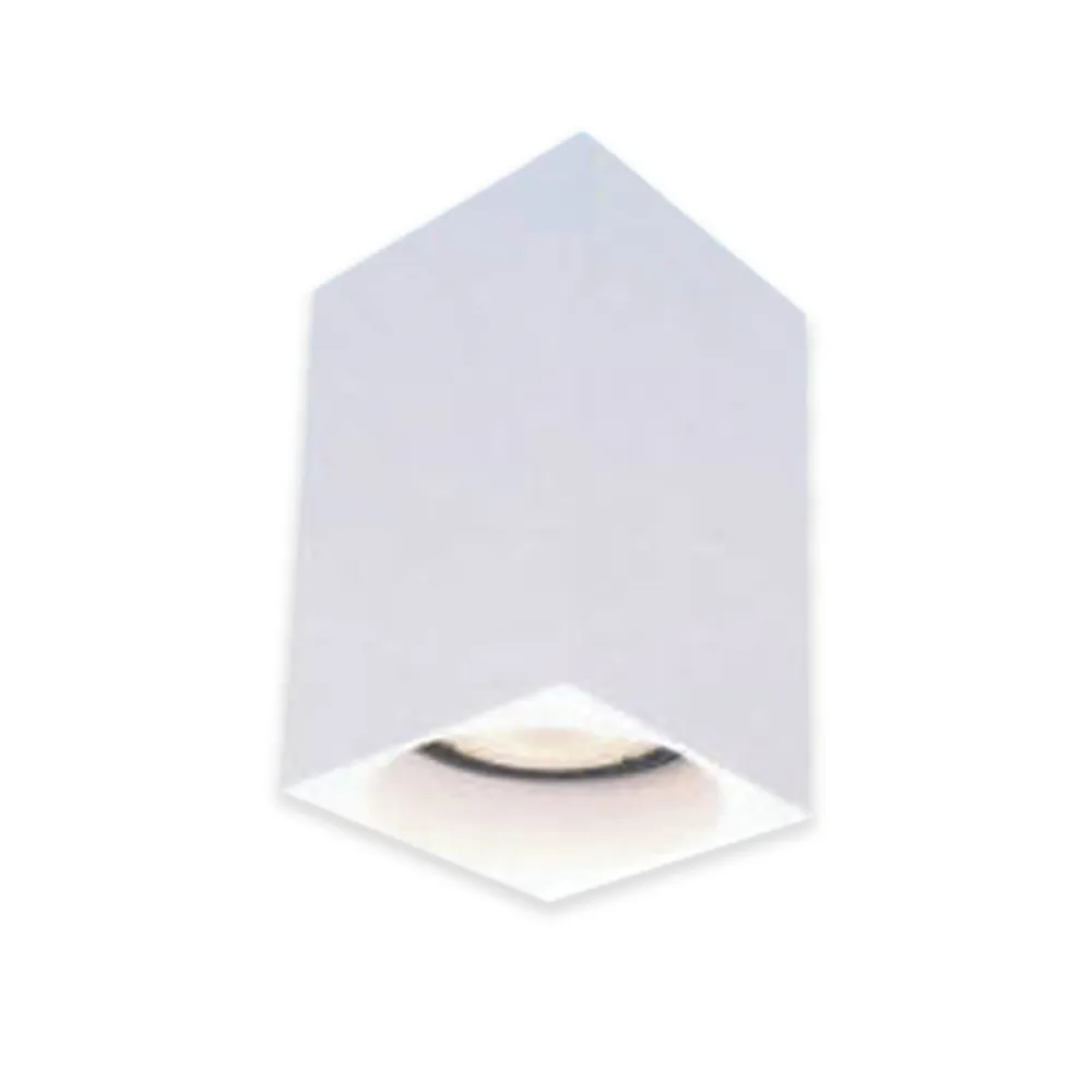 Φωτιστικό Οροφής Ringo GU10 Λευκό(Sandy) w5.6d5.6h10cm Max10W