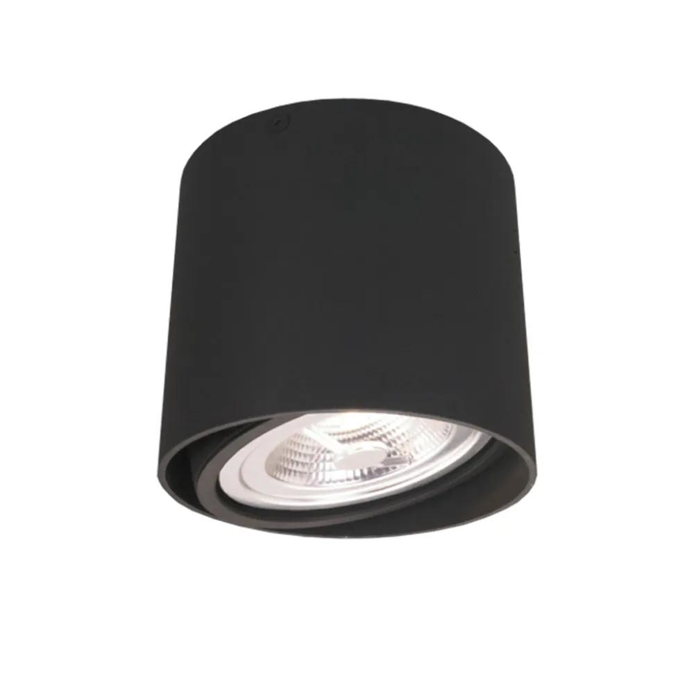 Κινητό Φωτιστικό οροφής Nord GU10(ES111) Μαύρο(sandy) d13h14.2cm Max15W