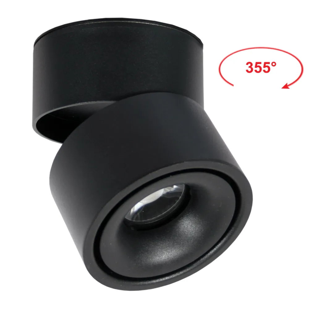 Φωτιστικό Led Fila 11W Μαύρο(Sandy) 3000K 24° CRI90 10h10.1cm 85-260V