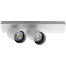 Φωτιστικό Εξωτερικής Τοποθέτησης Stilo Λευκό (Sandy)  2XGU10 10W 30x5.6mm