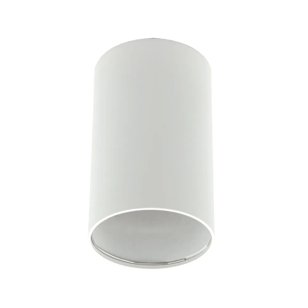 Φωτιστικό Οροφής Mito Gu10 Λευκό(Sandy) d6.2h10cm Χωρίς Δακτύλιο max15W