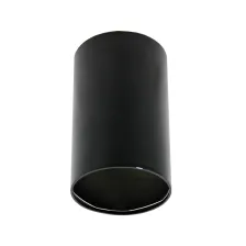 Φωτιστικό Οροφής Mito Gu10 Μαύρο(Sandy) d6.2h10cm Χωρίς Δακτύλιο max15W