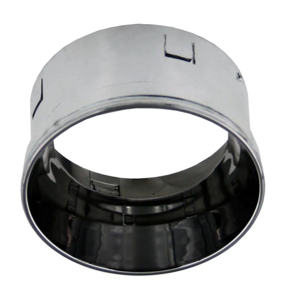 Δακτύλιος Μαύρος (Chrome) για Φωτιστικό Οροφής Mito Gu10 d5.8h3cm Πλαστικό