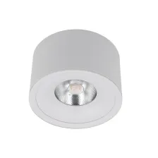 Φωτιστικό Οροφής Led Rodo 7W Λευκό(Sandy) 3000K 24° CRI90 230V d9h5.5cm, Αλουμινίου
