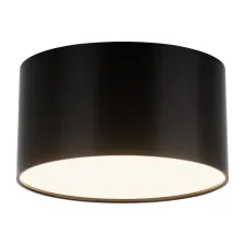 Φωτιστικό Οροφής Led Rest 10W Μαύρο(Sandy),3CCT 3000K-4000K-6000K 120° 230V d11h6.5cm, Αλουμινίου