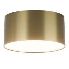 Φωτιστικό Οροφής Led Rest 10W Brass(Επιμεταλλωμένο),3CCT 3000K-4000K-6000K 120° 230V d11h6.5cm