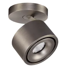 Κινητό Φωτιστικό Led Ekran Gun Metal (Electroplated) 11W 3000K 34° Phase-Dim CRI90 230V w8.4h8.2cm