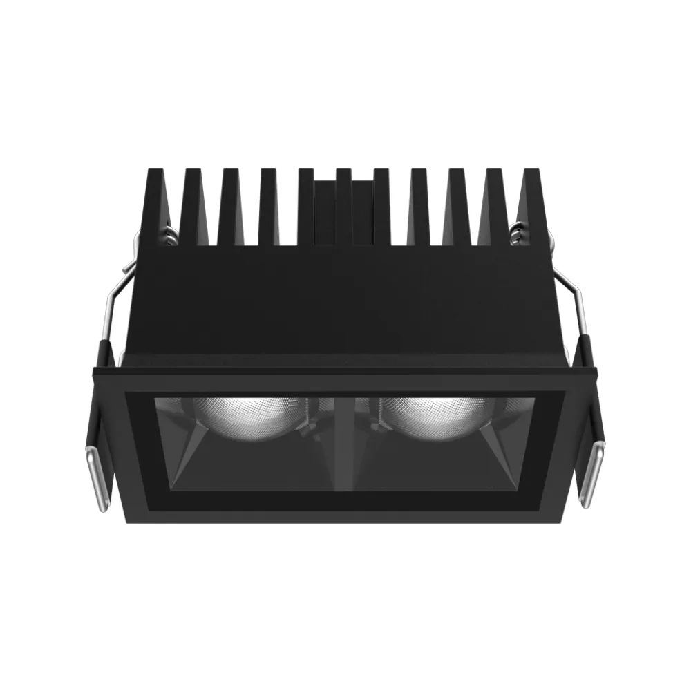 Χωνευτό Φωτιστικό Toris Led Μαύρο 14W IP65 3000K 40° CRI90 500mA 24Vdc l7.6w4.6d4.5cm Χωρίς Τροφοδ.