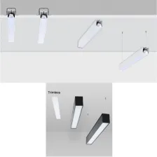 Φωτιστικό Paz Led 56.8cm 23W 3000Κ Λευκό 2500lm 100° 5 Έτη εγγύηση@@