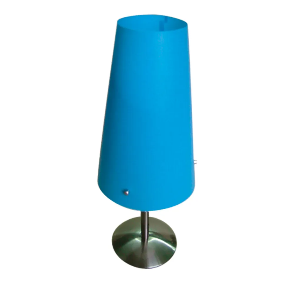 Πορτατίφ NADIN 1xE27 (d.17-h.42cm) Μπλε