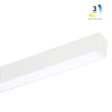 Εξωτερικό Φωτιστικό Leon Λευκό Led 90*5*7.5cm 24W 3CCT Change 3000/4000/6500Κ,110°,5έτη εγγύη, 650mA