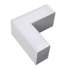 Εξωτερικό Φωτιστικό Leon Λευκό Led Γωνία 15*15*7.5cm 8W 3CCT Change 3000/4000/6500Κ,110°,5έτη εγγύ