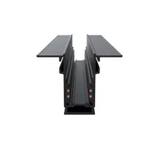 Μαχνητική ράγα χωνευτή (TRIMLESS) 1Μ Μαύρη@