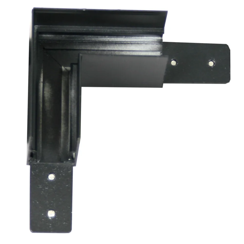 Μηχανικός Σύνδεσμος Γωνία Μαύρος Για Ράγα Οροφής New 71x71mm