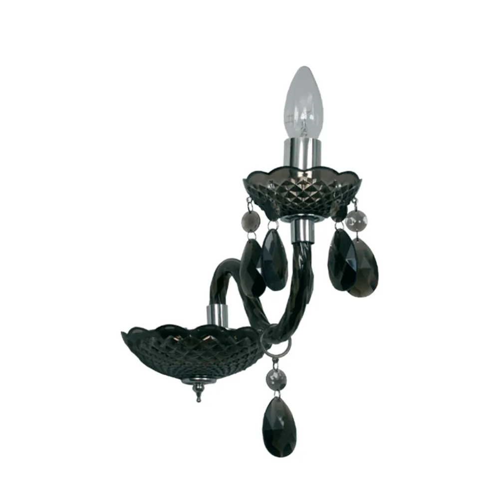 Επίτοιχο Φωτιστικό SMOKE 1xE14 Ακρυλικό (l.15-h.32cm)