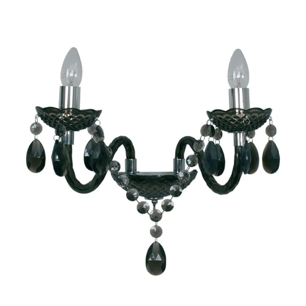 Επίτοιχο Φωτιστικό SMOKE 2xE14 Ακρυλικό (l.37-h.32cm)