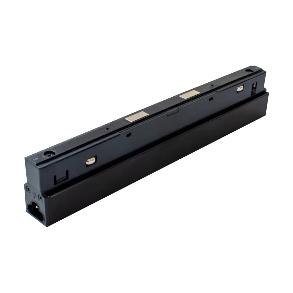 Slim Τροφοδοτικό μαγνητικής ράγας 48V 100W Μάυρο l24.3w2.2d4.3cm New Type 0.5m Cable