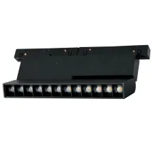 Kινητό Γραμμικό  Flexa4 Μαύρο12W 3000K  Dali2 24° CRI90 l22d2.2h10.6cm OsramChip,48V,3 έτη