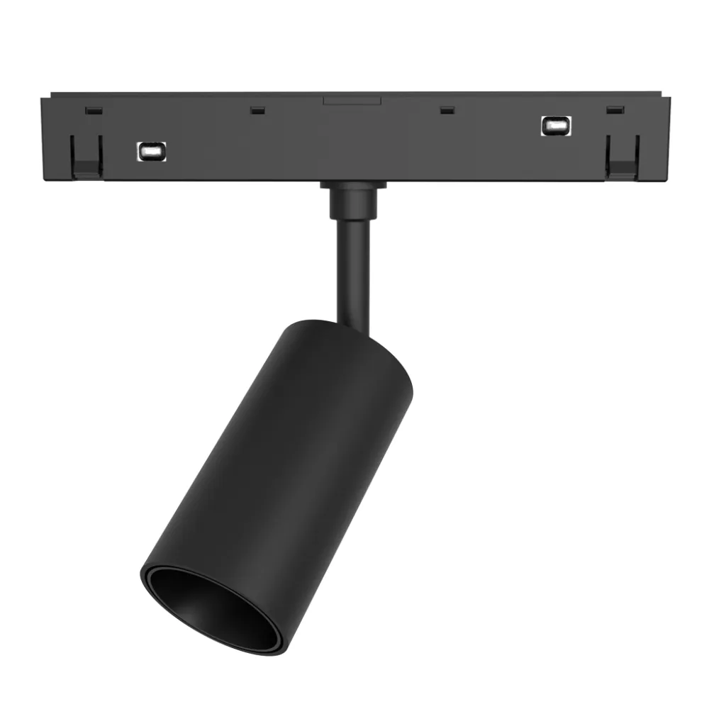 Κινητό Φωτιστικό Flexa 5 Μαύρο 5W 3000K 24° CRI90(2 Groups) h6*d3.1cm Bridgelux Chip,48V,3 έτη εγ@@