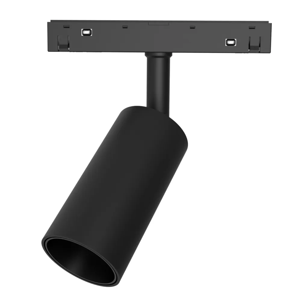 Κινητό Φωτιστικό Flexa 7 Μαύρο12W Dali2 3000K 24° CRI90 h9*d4.5 cm Bridgelux Chip,48V,3 έτη εγγύηση