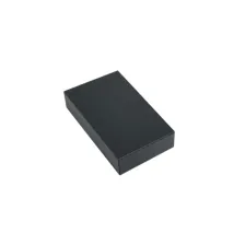 Kουτί για μετασχηματιστή Direto μαύρο (sandy) 24V l37w7d4.2cm με 2 Στυπιοθλίπτες